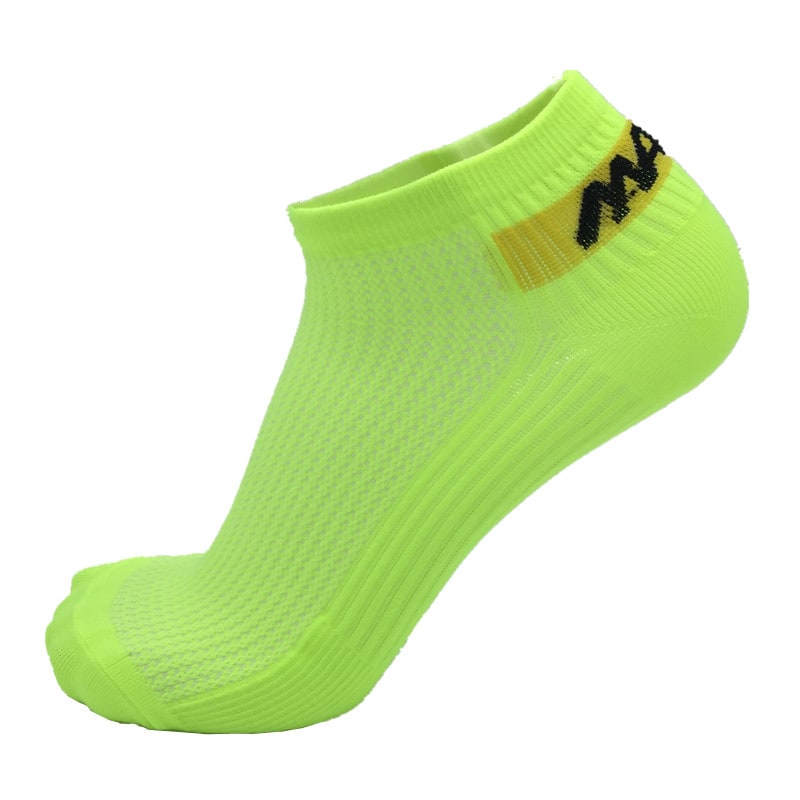Men's Athletic Compression Cycling Socks with Moisture Wicking Ankle Support and Breathable Mesh