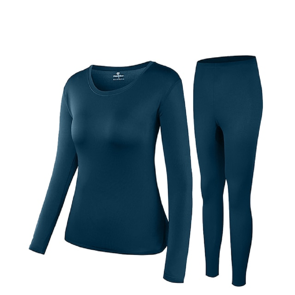 Men's Electric Heated Long Johns Thermal Underwear Set with USB Power and Flatlock Seams