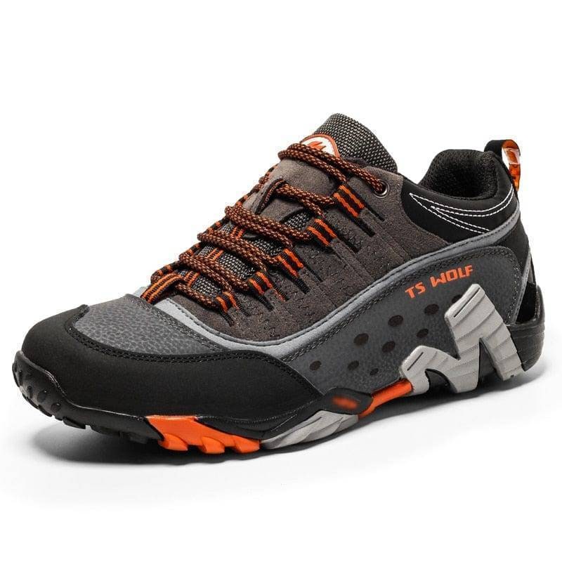 Men's Lightweight Waterproof Hiking Shoes with Lug Sole