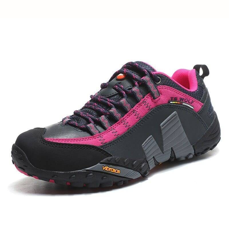 Men's Lightweight Waterproof Hiking Shoes with Lug Sole