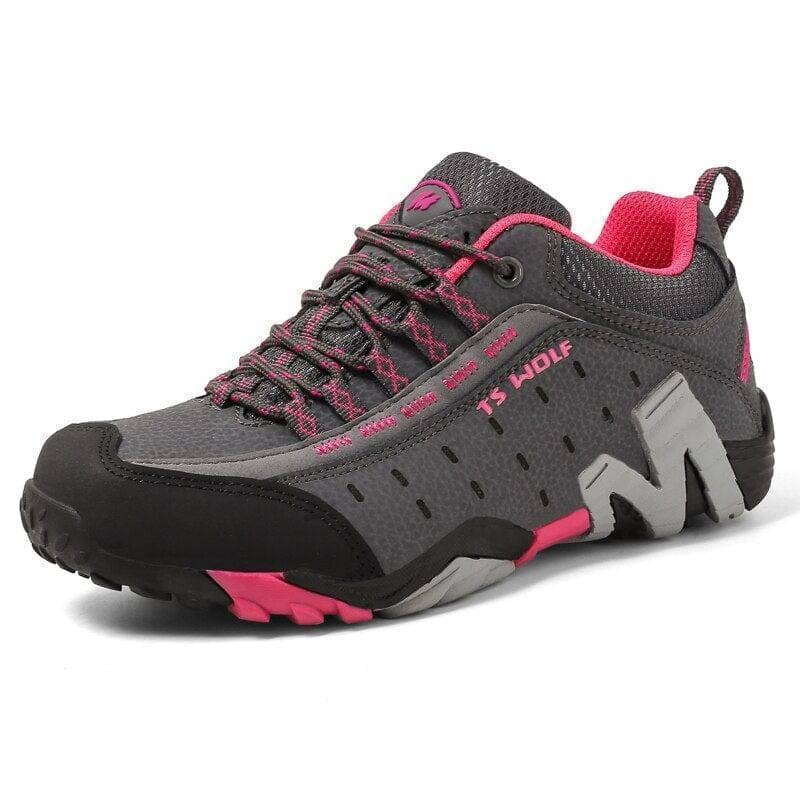 Men's Lightweight Waterproof Hiking Shoes with Lug Sole
