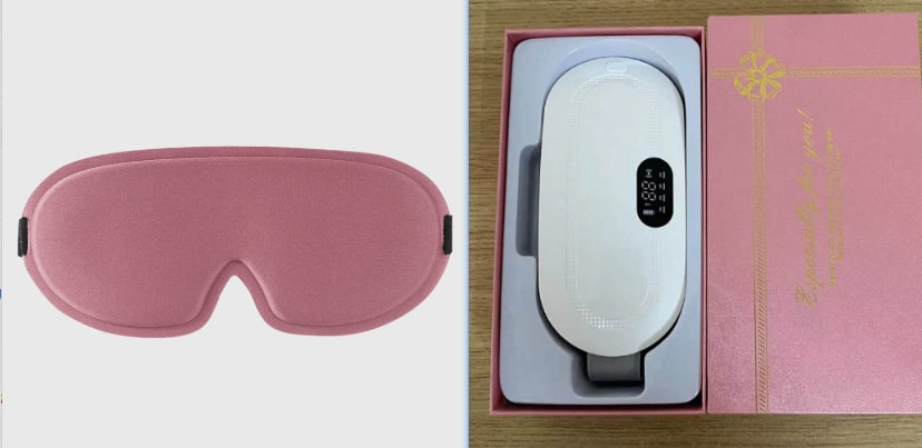 Menstrual Heating Pad for Cramps Electric Vibration Massage and USB Charging Portable