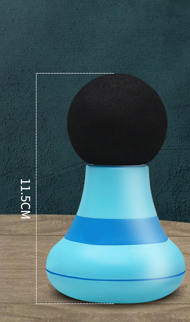 Mini Handheld Portable Massage Gun with Deep Tissue Foam Ball Head and USB Rechargeable