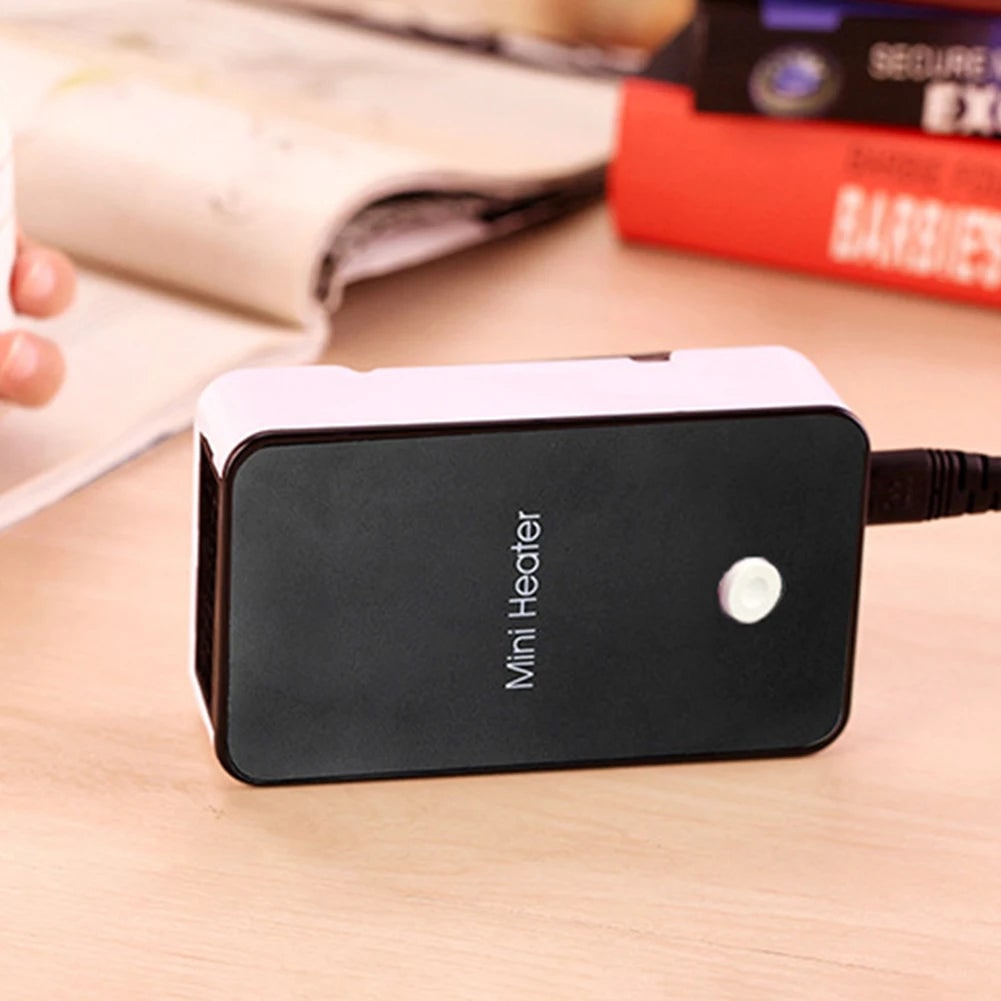 Mini Portable Ceramic Space Heater with Energy Efficient Ptc Heating for Home Office