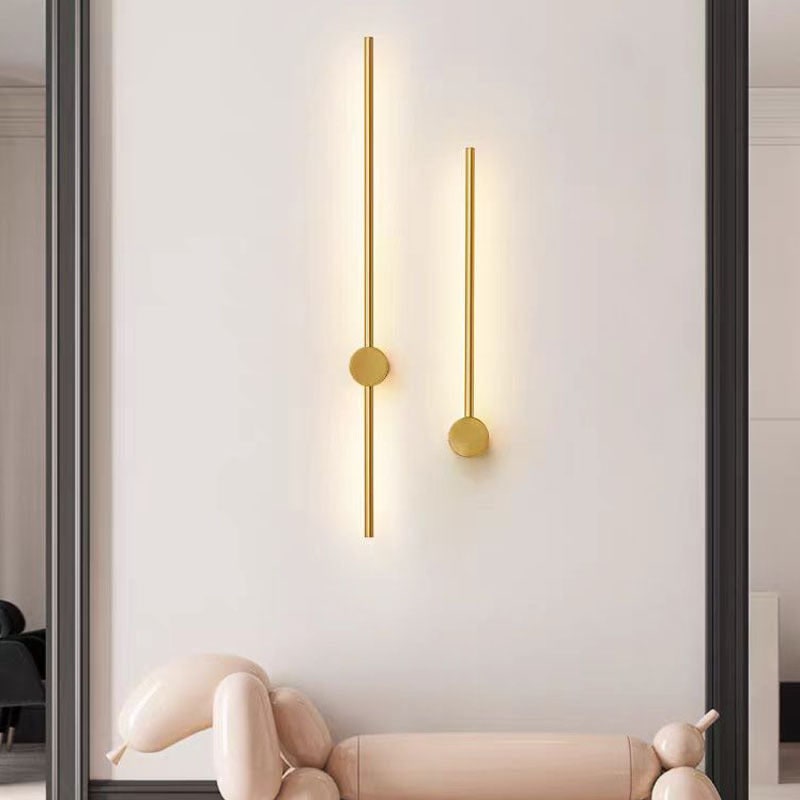 Modern Contemporary Linear LED Wall Sconce with Indirect Backlighting