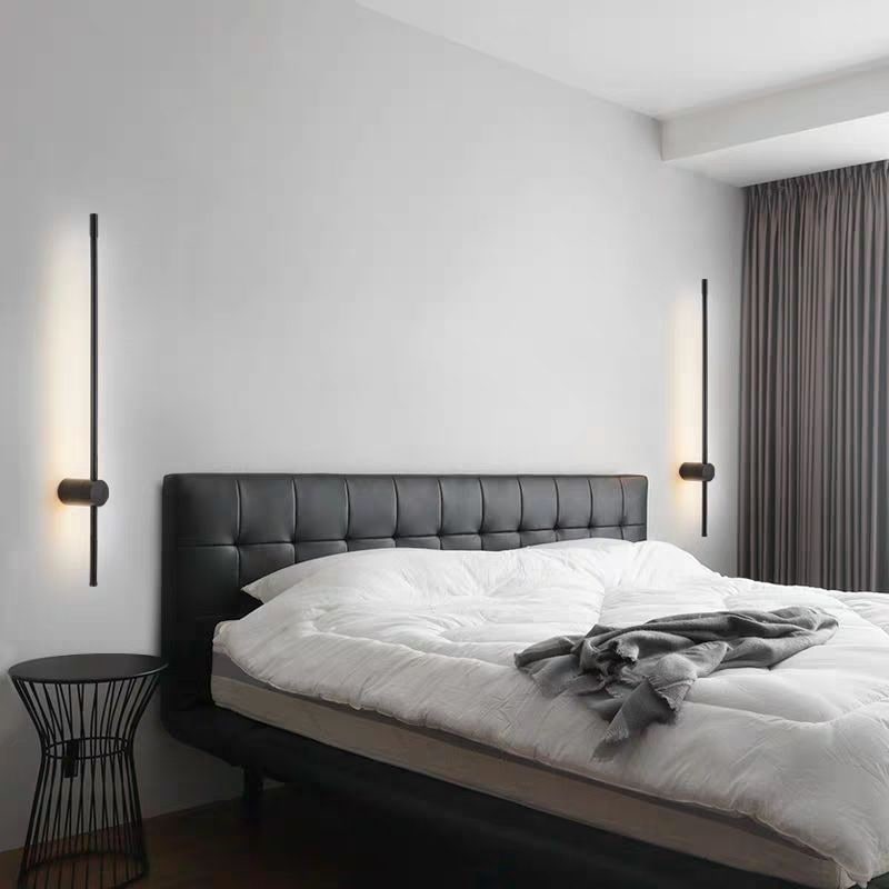 Modern Contemporary Linear LED Wall Sconce with Indirect Backlighting