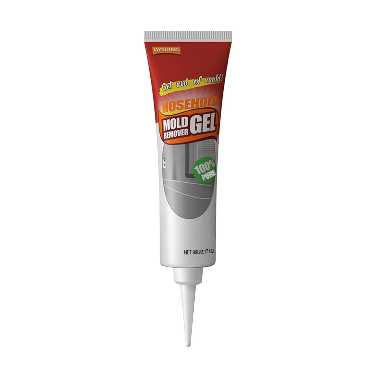 Mold and Mildew Remover Gel with Applicator Nozzle for Bathroom Tile Grout