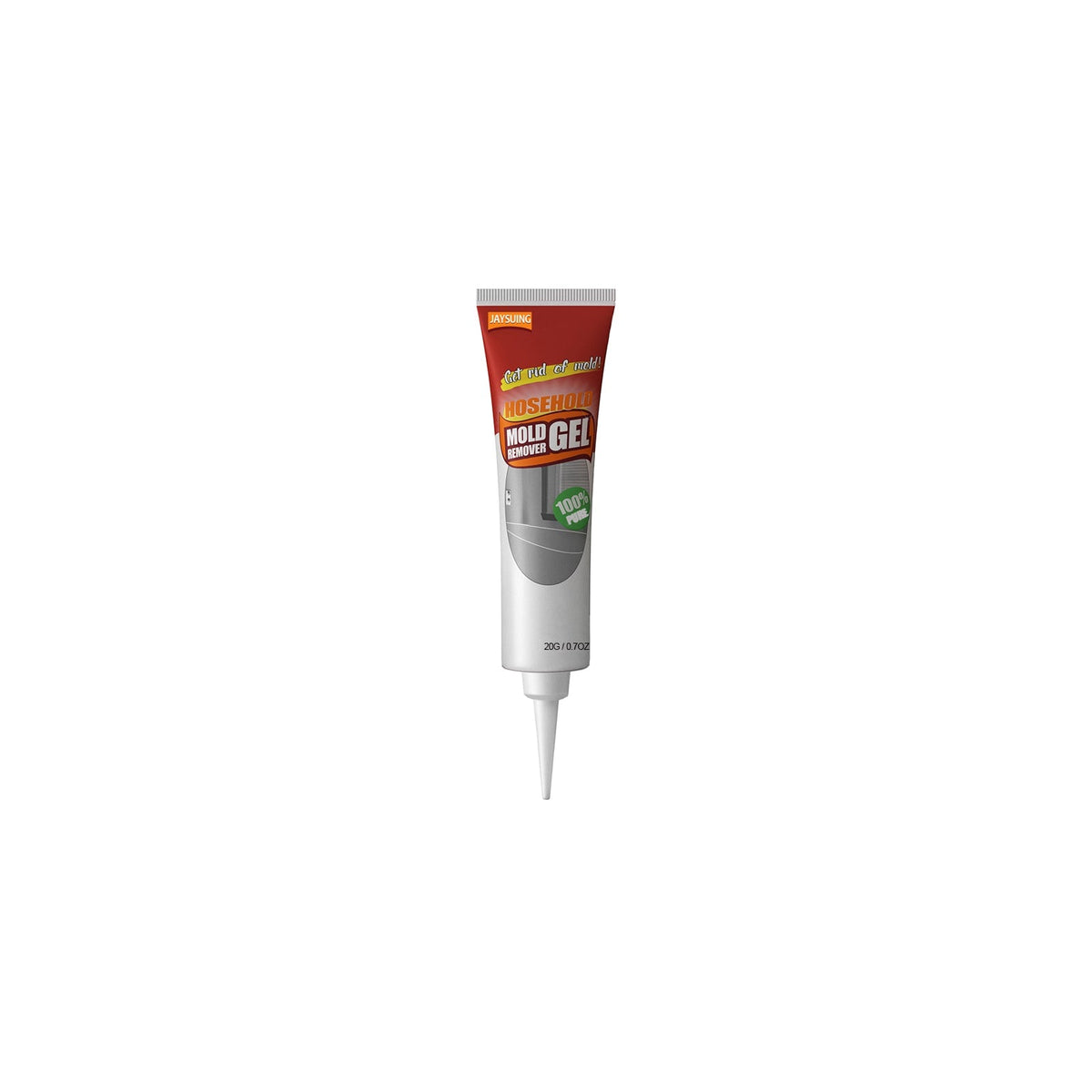 Mold and Mildew Remover Gel with Applicator Nozzle for Bathroom Tile Grout