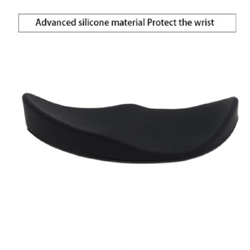 Mouse Wrist Rest Pad with Ergonomic Support for Computer Gaming and Office Use