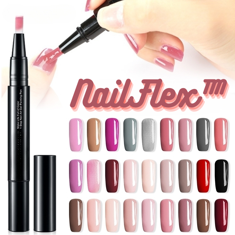 Nail Art Pen Polish Gel Brush Liquid Quick Dry
