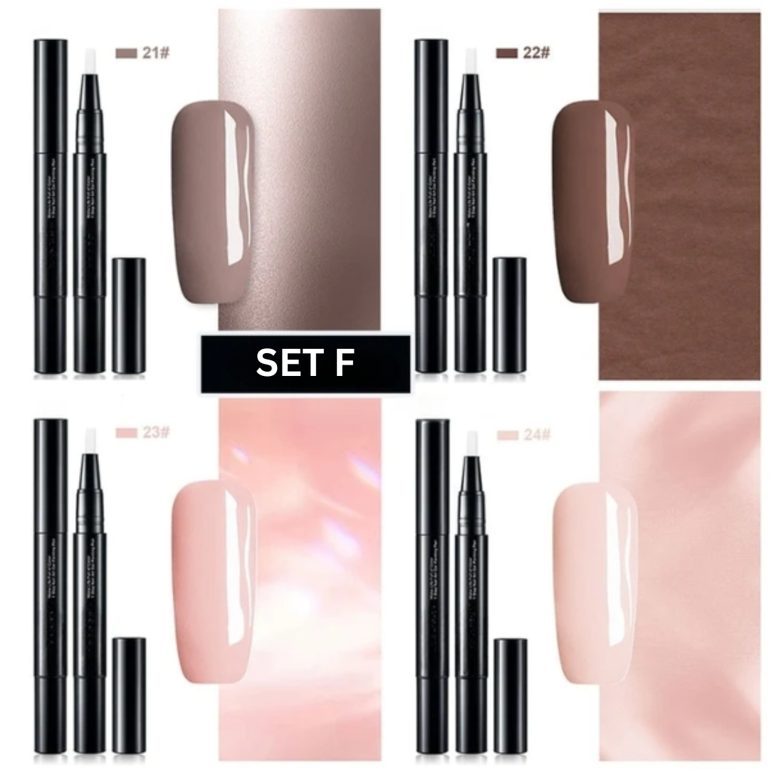 Nail Art Pen Polish Gel Brush Liquid Quick Dry