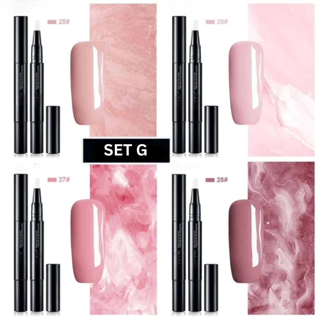Nail Art Pen Polish Gel Brush Liquid Quick Dry