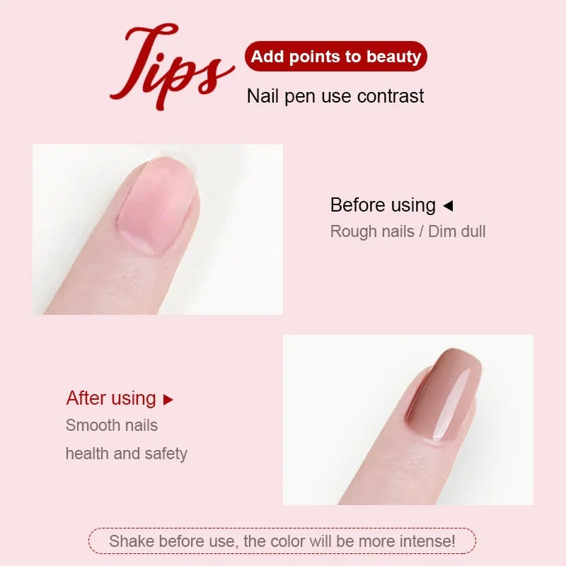 Nail Art Pen Polish Gel Brush Liquid Quick Dry