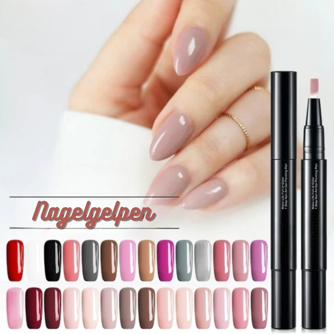 Nail Art Pen Polish Gel Brush Liquid Quick Dry