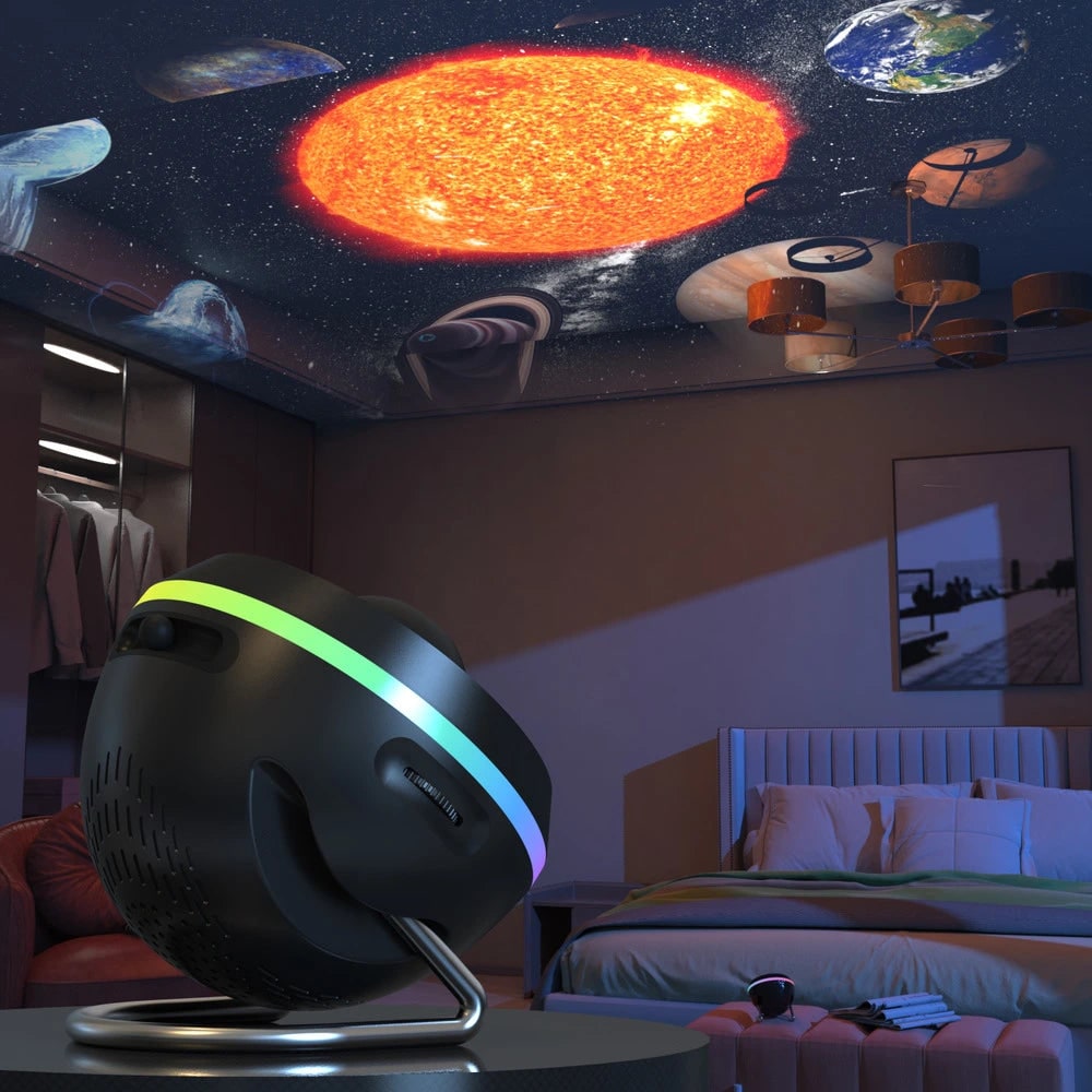 Nebula Projector Galaxy Star Ceiling Portable LED Adjustable Stand Light