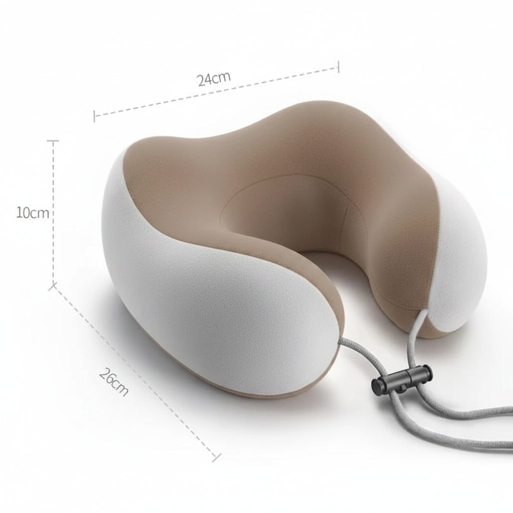 Neck Massager Pillow and Shoulder with Heat Rechargeable U-Shaped Heating Massage