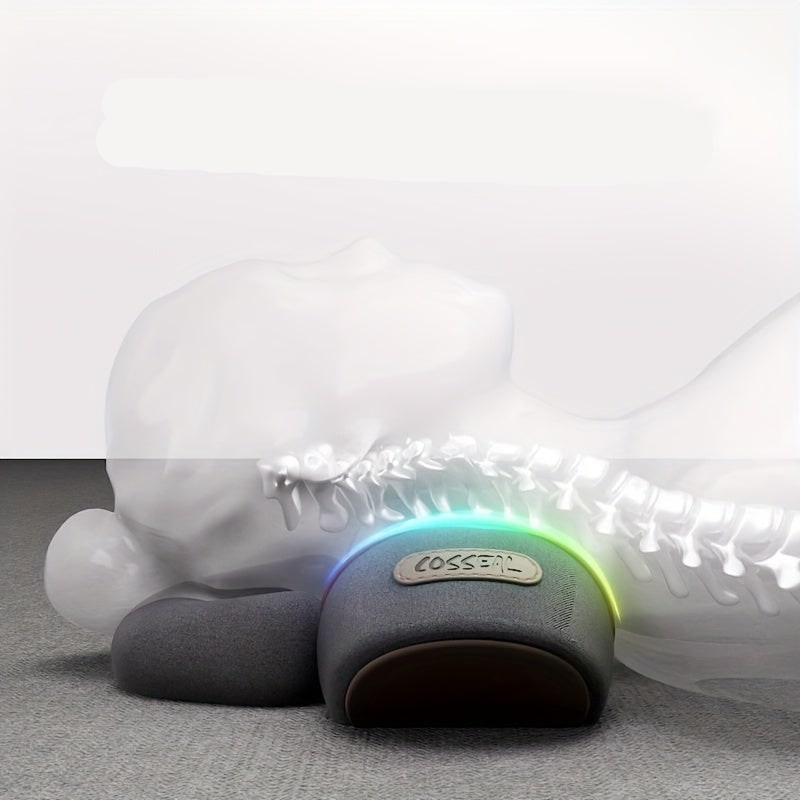 Neck Pain Relief Pillow for Problems and Issues with Heated Massage Support