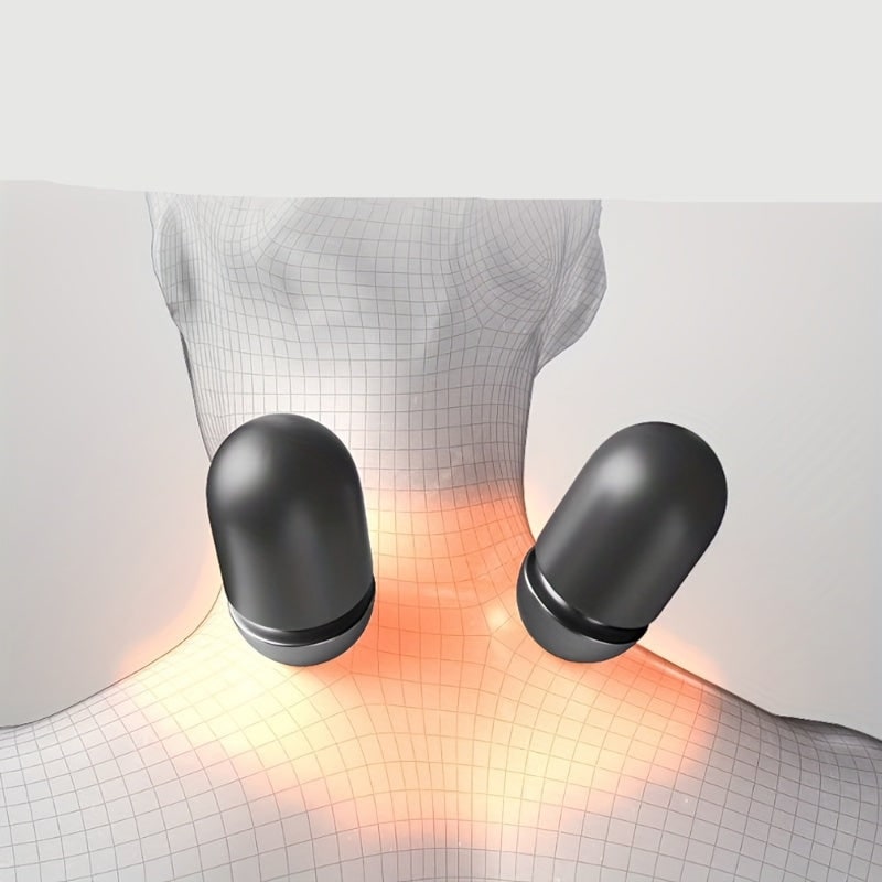 Neck Pain Relief Pillow for Problems and Issues with Heated Massage Support