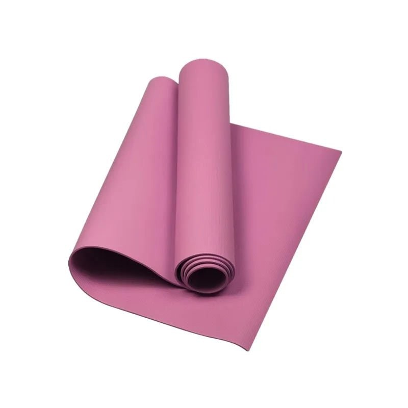 Non-Slip Foldable Yoga Mat with Pilates Grid Lines Portable 4mm Eva Foam Lightweight