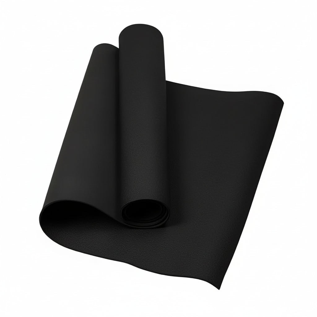 Non-Slip Foldable Yoga Mat with Pilates Grid Lines Portable 4mm Eva Foam Lightweight