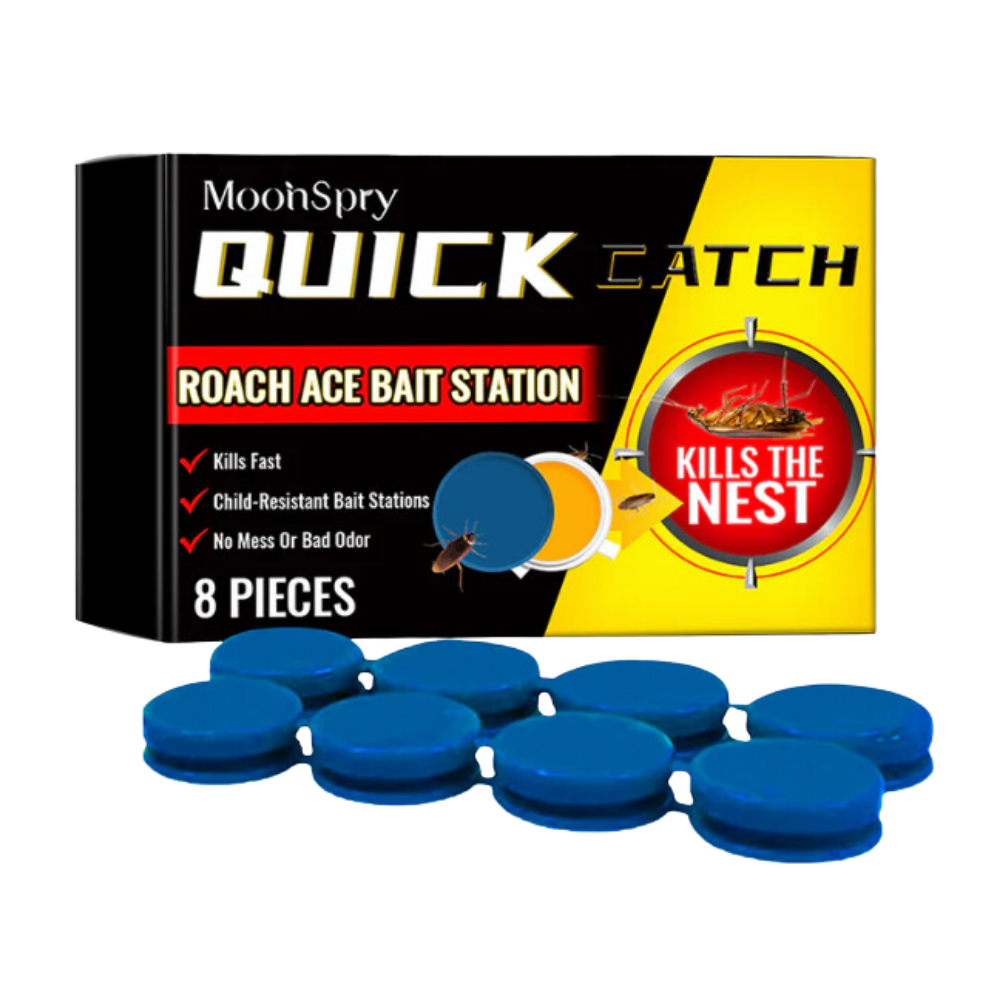 Odorless Cockroach Bait Station for Home Pest Control