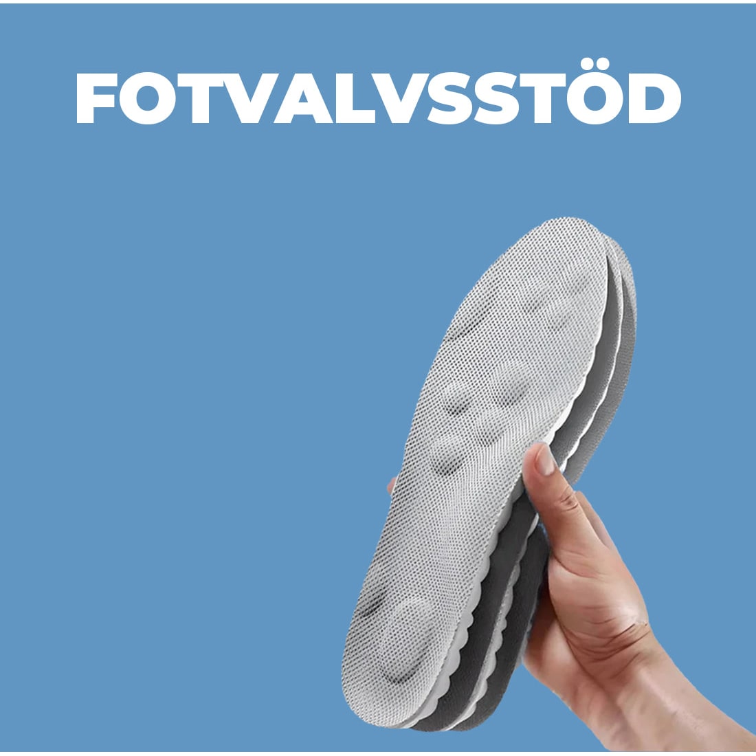 Orthopedic Shoe Insoles with Custom High Arch Support for Plantar Fasciitis and Heel Pain Relief
