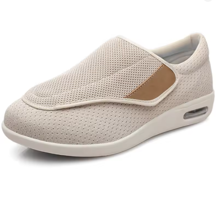 Orthopedic Shoes Slip Extra Wide Breathable Mesh Cushioned Insole Non Diabetic