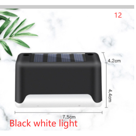 Outdoor Solar Deck and Fence Lights with Step Lighting for Patio Stairs and Walkway