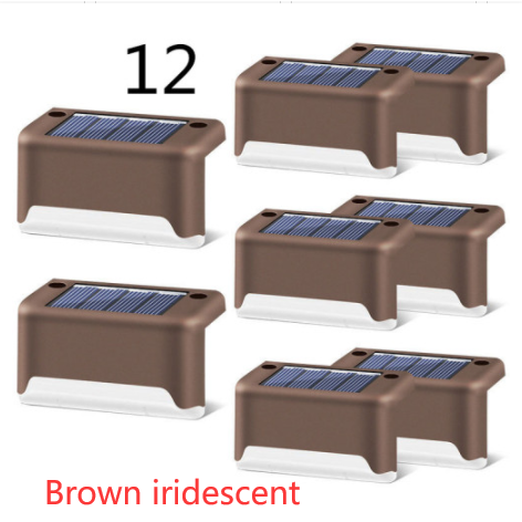 Outdoor Solar Deck and Fence Lights with Step Lighting for Patio Stairs and Walkway