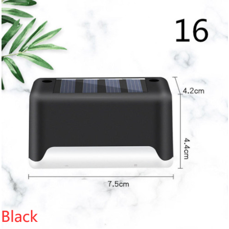 Outdoor Solar Deck and Fence Lights with Step Lighting for Patio Stairs and Walkway
