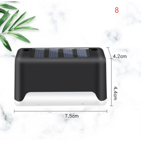 Outdoor Solar Deck and Fence Lights with Step Lighting for Patio Stairs and Walkway