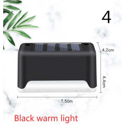 Outdoor Solar Deck and Fence Lights with Step Lighting for Patio Stairs and Walkway