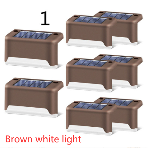 Outdoor Solar Deck and Fence Lights with Step Lighting for Patio Stairs and Walkway