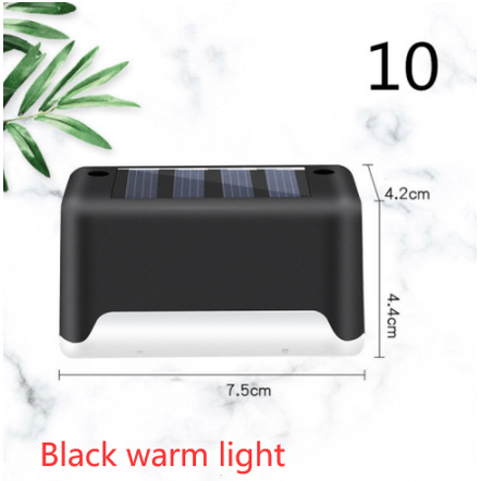 Outdoor Solar Deck and Fence Lights with Step Lighting for Patio Stairs and Walkway