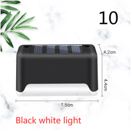 Outdoor Solar Deck and Fence Lights with Step Lighting for Patio Stairs and Walkway