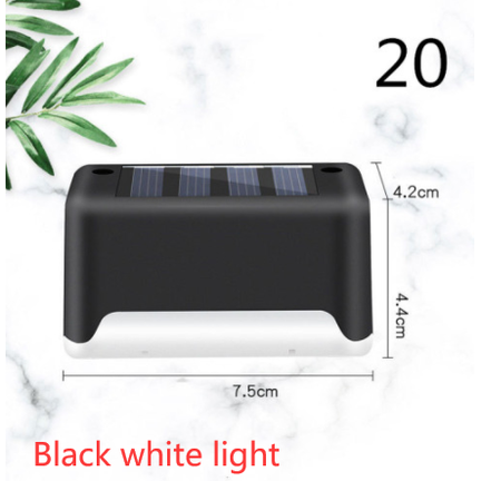 Outdoor Solar Deck and Fence Lights with Step Lighting for Patio Stairs and Walkway