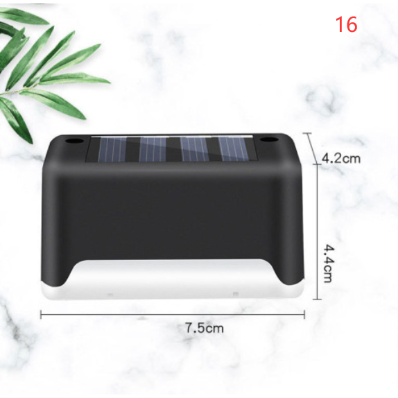 Outdoor Solar Deck and Fence Lights with Step Lighting for Patio Stairs and Walkway