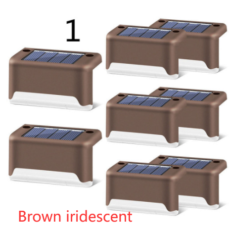 Outdoor Solar Deck and Fence Lights with Step Lighting for Patio Stairs and Walkway