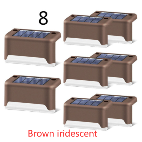Outdoor Solar Deck and Fence Lights with Step Lighting for Patio Stairs and Walkway