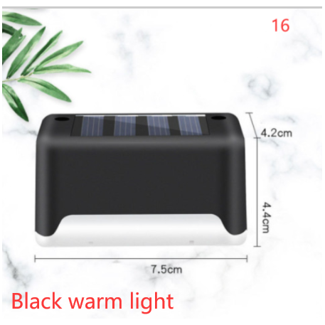 Outdoor Solar Deck and Fence Lights with Step Lighting for Patio Stairs and Walkway