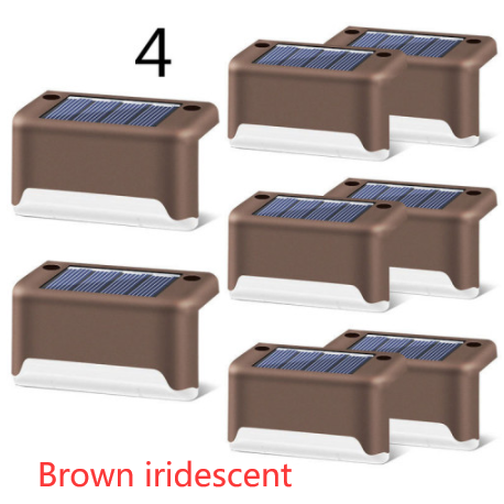 Outdoor Solar Deck and Fence Lights with Step Lighting for Patio Stairs and Walkway