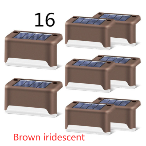 Outdoor Solar Deck and Fence Lights with Step Lighting for Patio Stairs and Walkway