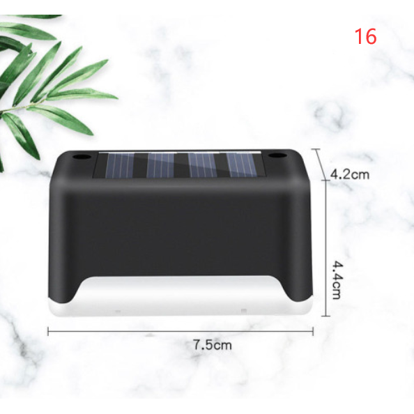 Outdoor Solar Deck and Fence Lights with Step Lighting for Patio Stairs and Walkway