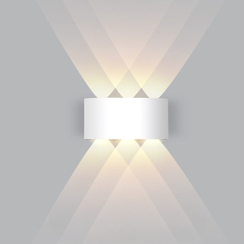 Outdoor Wall Sconce Light LED Up Down Modern Slim Weatherproof Lamp