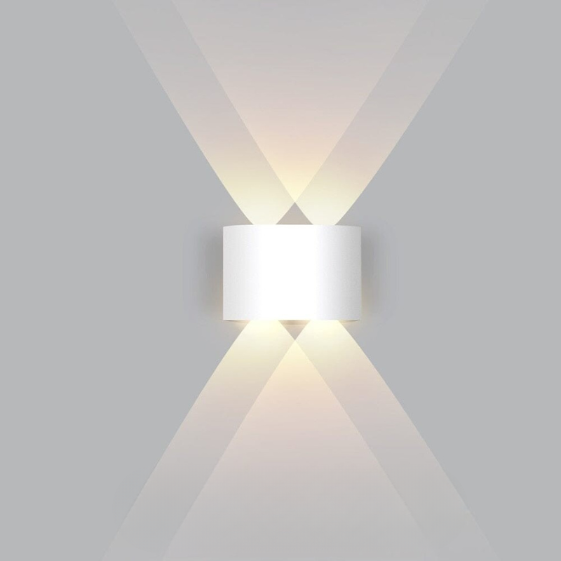 Outdoor Wall Sconce Light LED Up Down Modern Slim Weatherproof Lamp