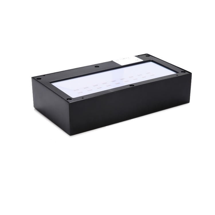 Outdoor Wall Sconce Light with Up and Down LED Lighting and Motion Sensor Exterior