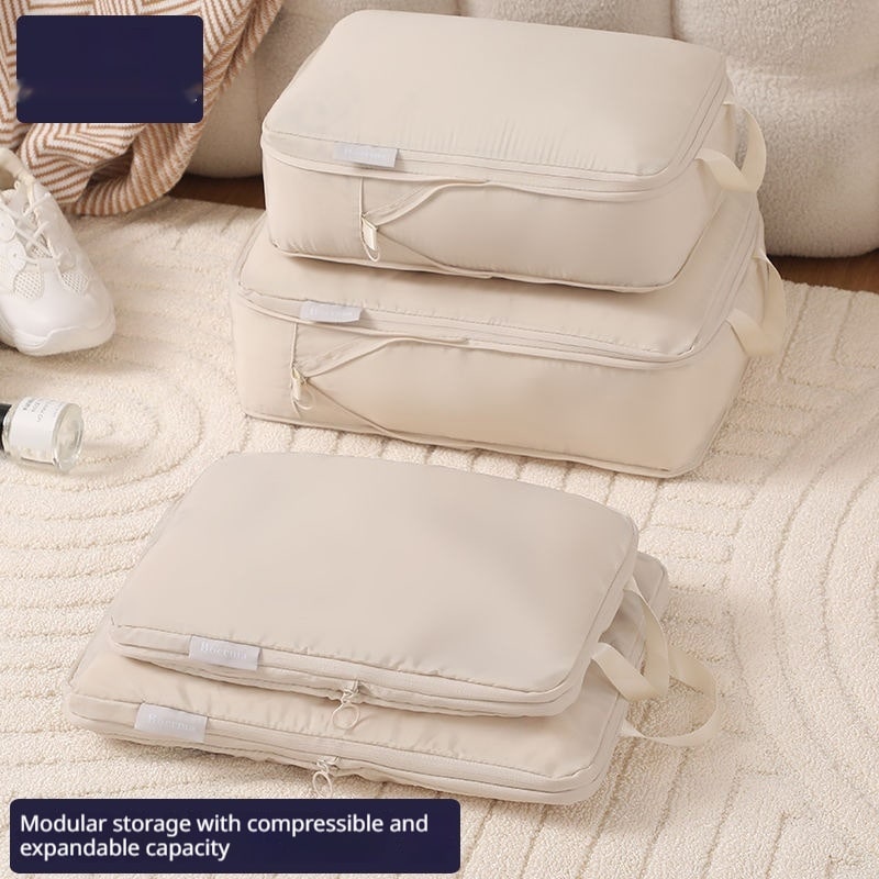 Packing Cubes and Compression for Travel with Luggage Organizer Bags 6 or 8 Piece