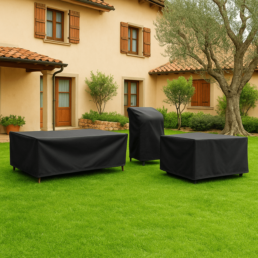 Patio Couch Covers and Outdoor Furniture Waterproof with Stitched Seams Heavy Duty