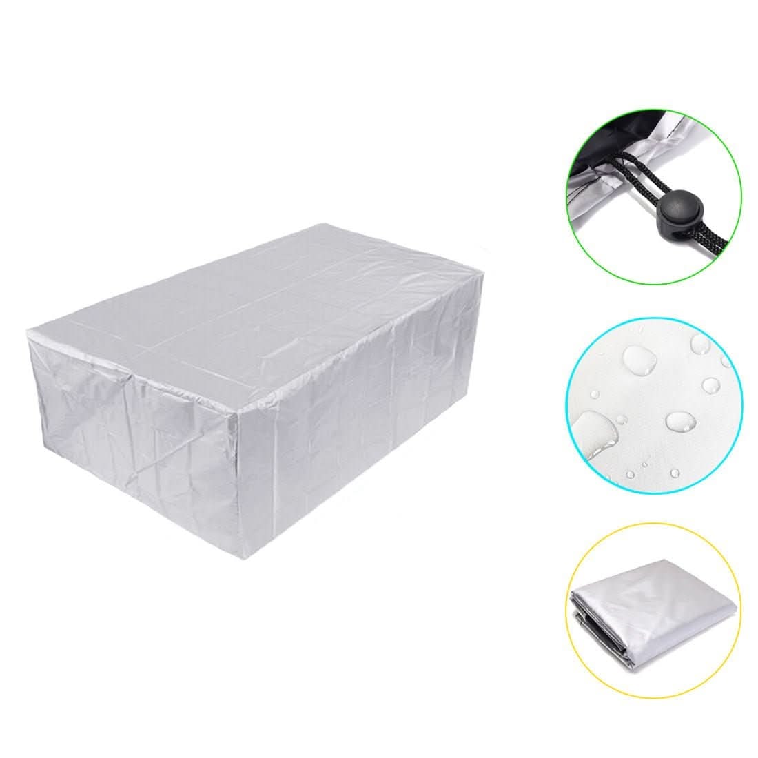 Patio Couch Covers and Outdoor Furniture Waterproof with Stitched Seams Heavy Duty