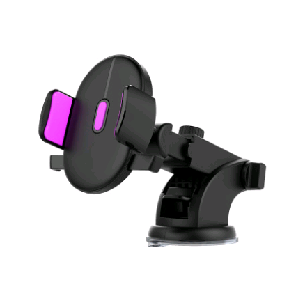 Phone Mount for Car with Telescopic Arm and Suction Cup Base Universal Holder Stand